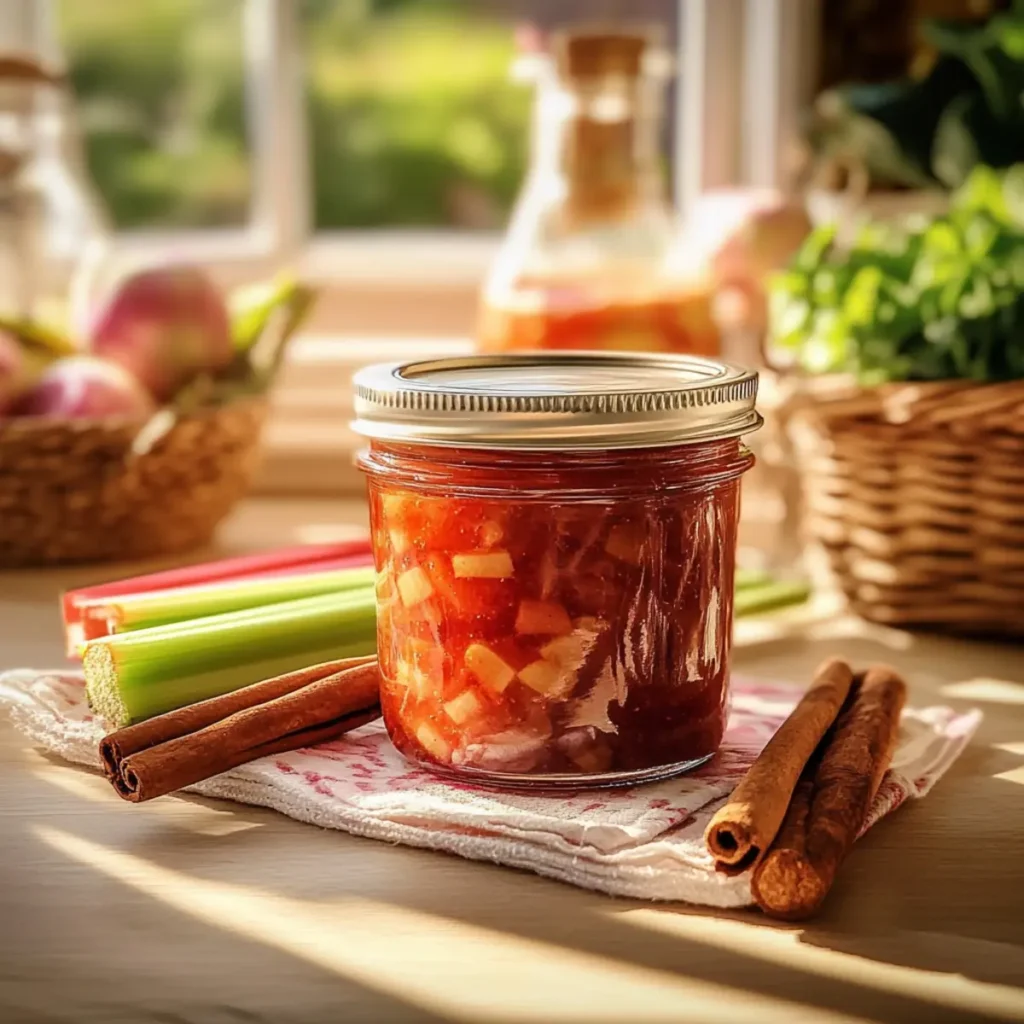 Rhubarb Cinnamon Jam