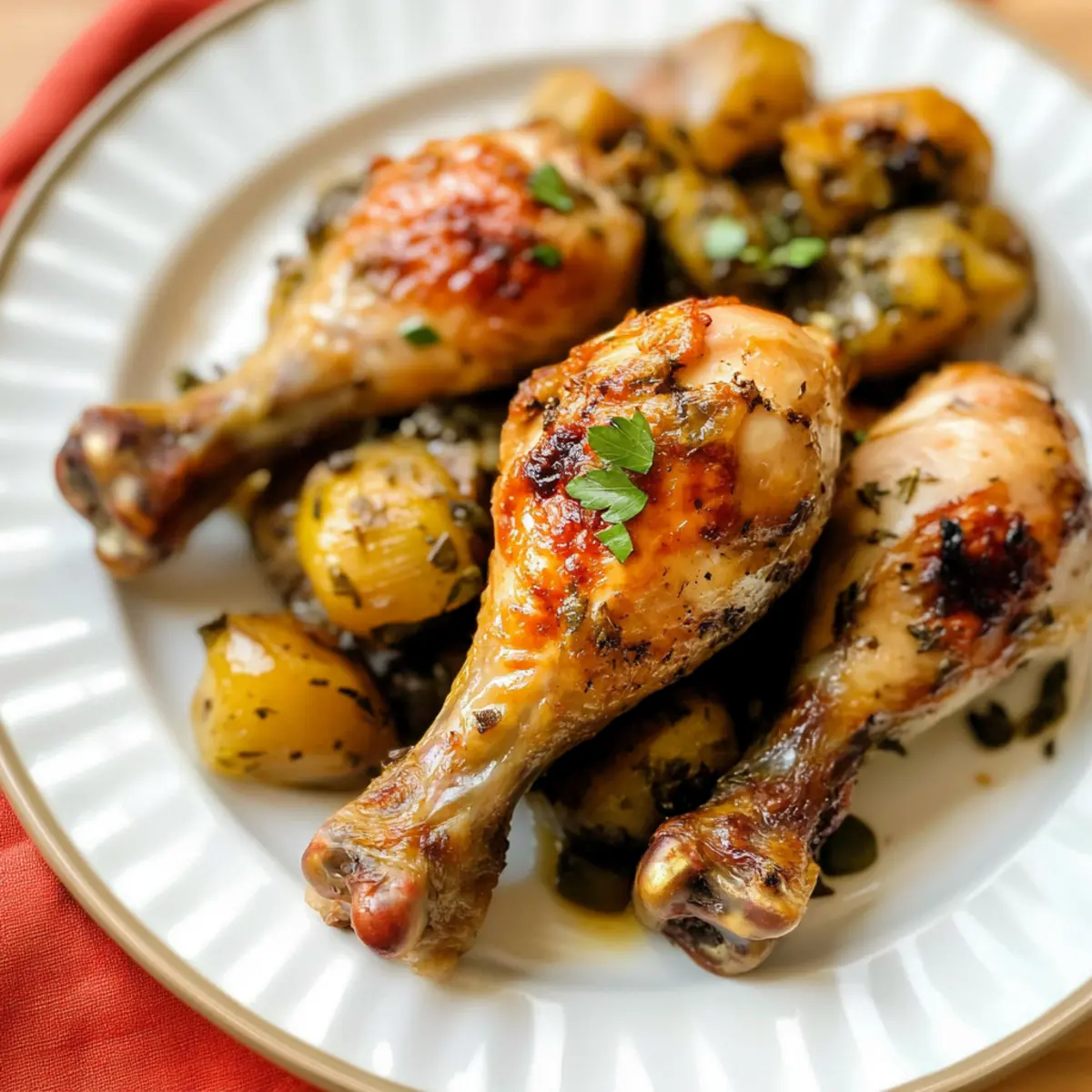 Slow Cooker Chicken Drumsticks