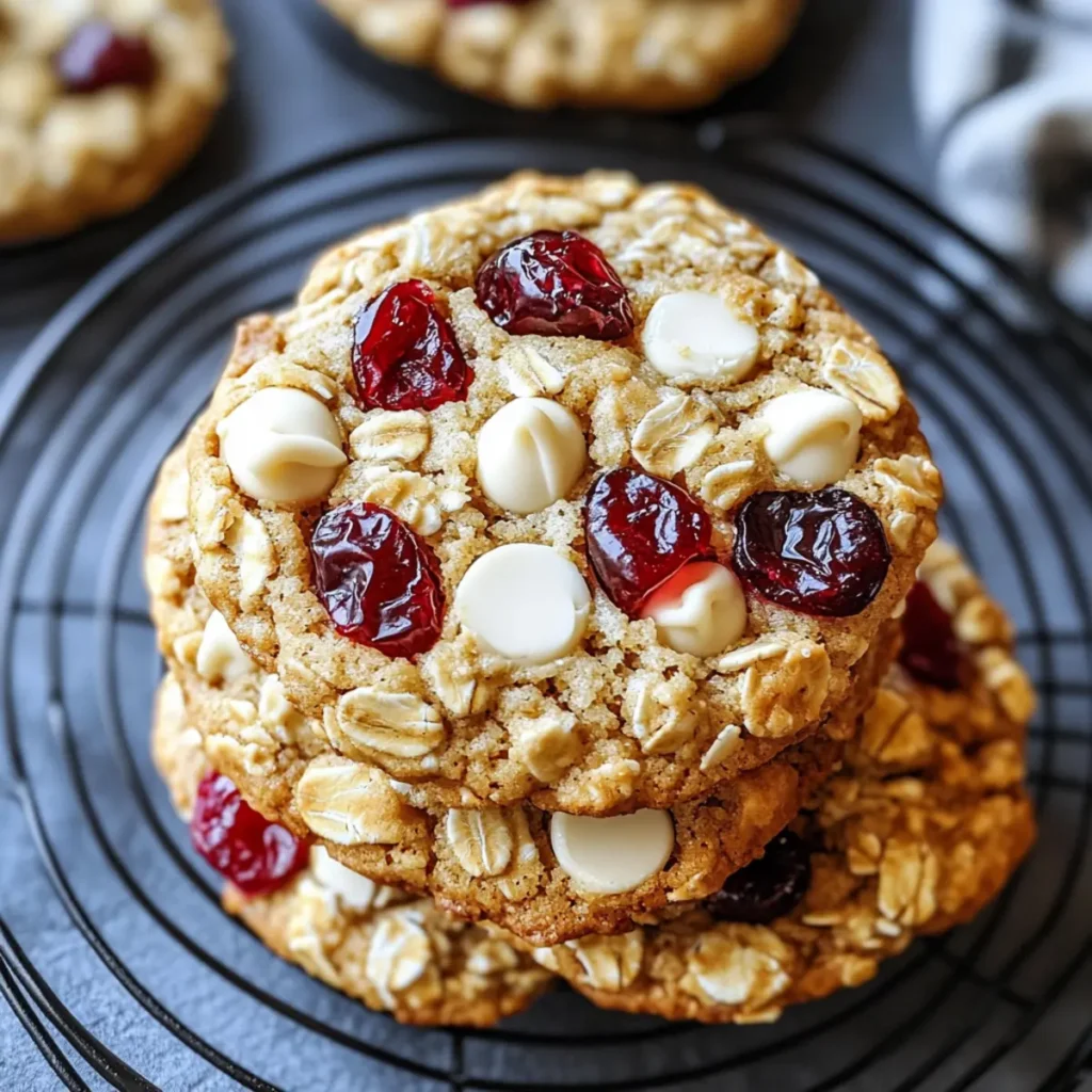 Cranberry White Chocolate Chip Cookies for Cozy Moments