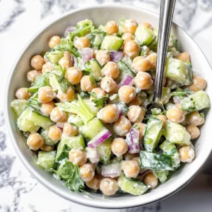Creamy Chickpea Salad