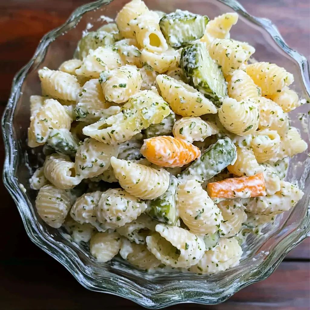Dill Pickle Pasta Salad That Will Wow Your Summer Guests