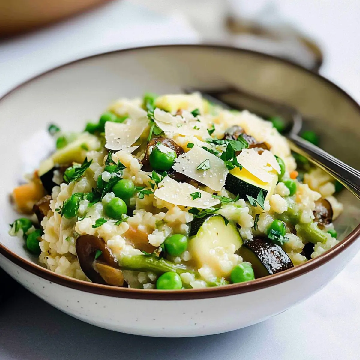 Low Carb Cauliflower Risotto