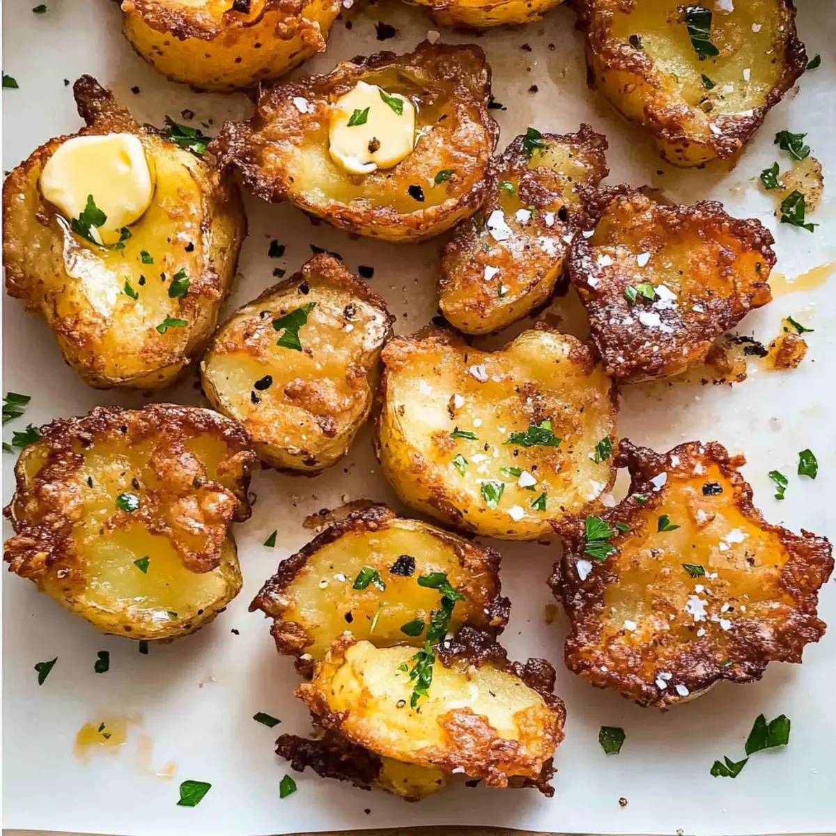 Crispy Smashed Potatoes