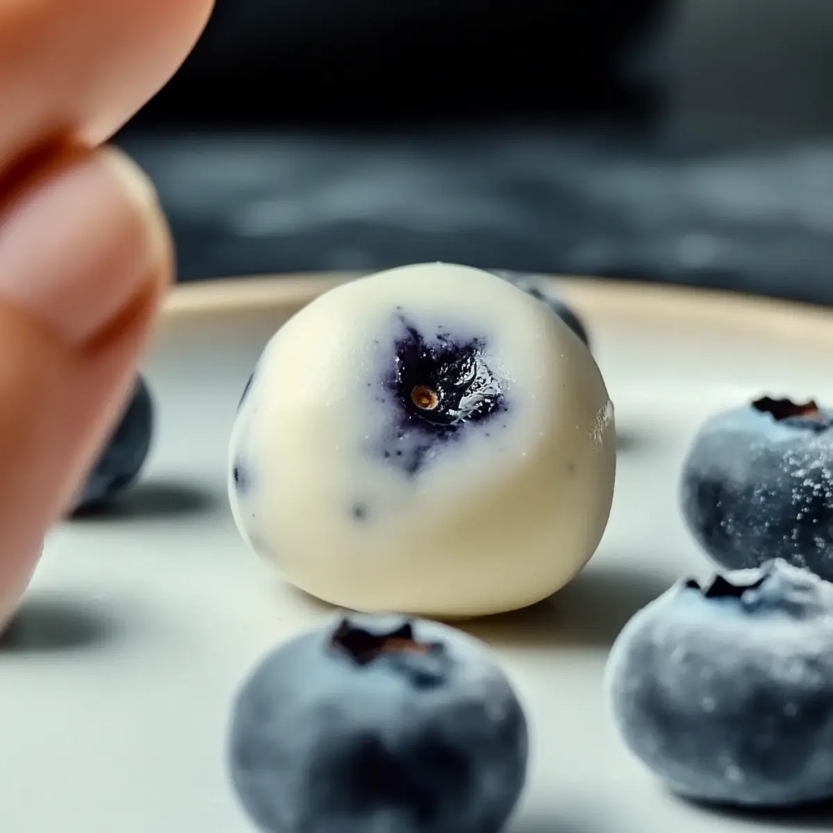 Greek Yogurt Blueberry Bites