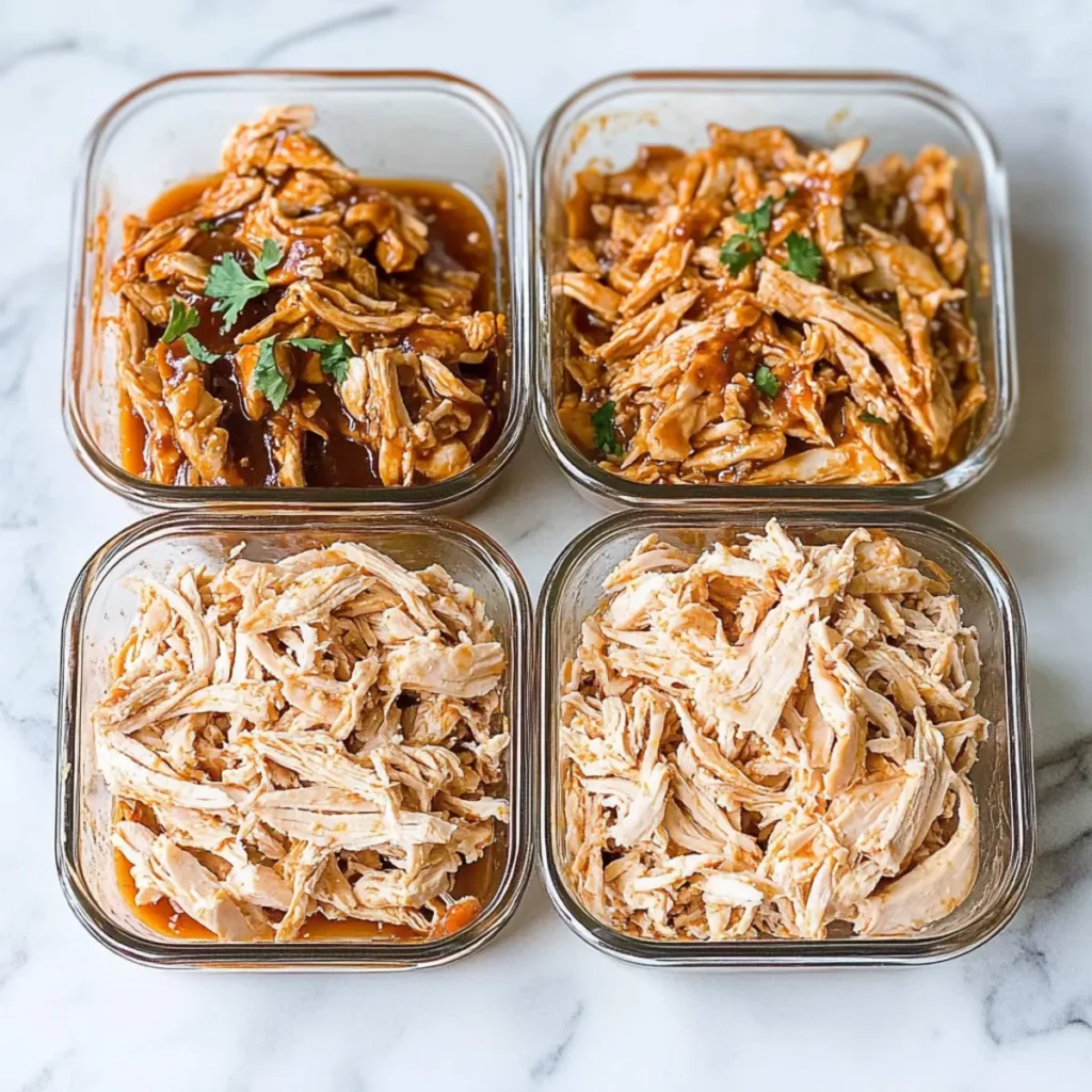 Slow Cooker Shredded Chicken: 4 Flavorful Meal Prep Ideas