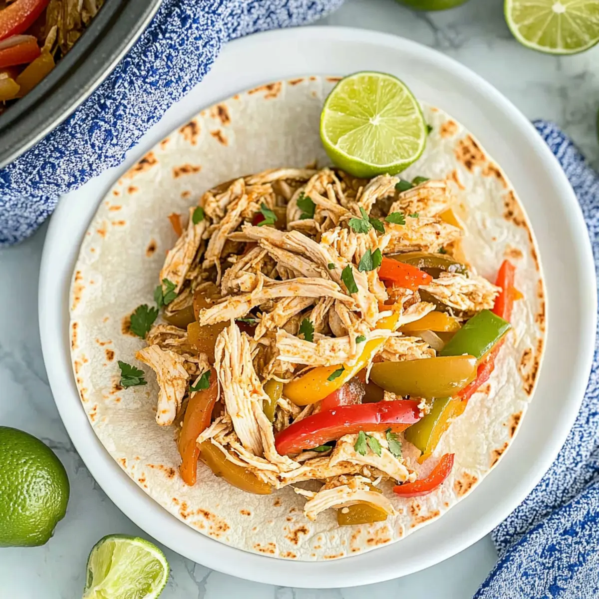 Crockpot Chicken Fajita Recipe