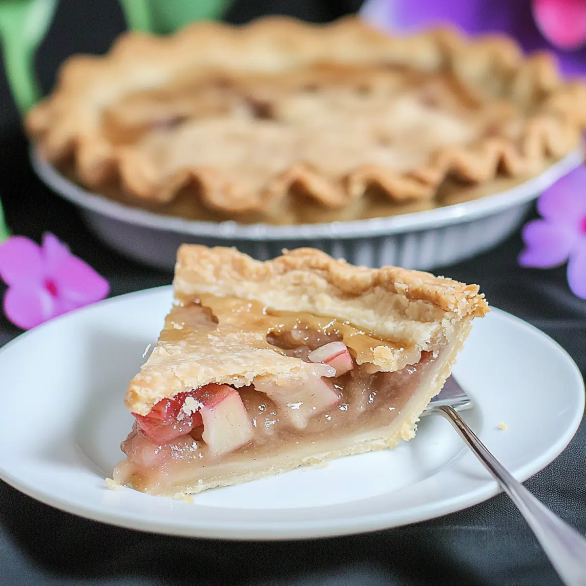 Old Fashioned Rhubarb Pie