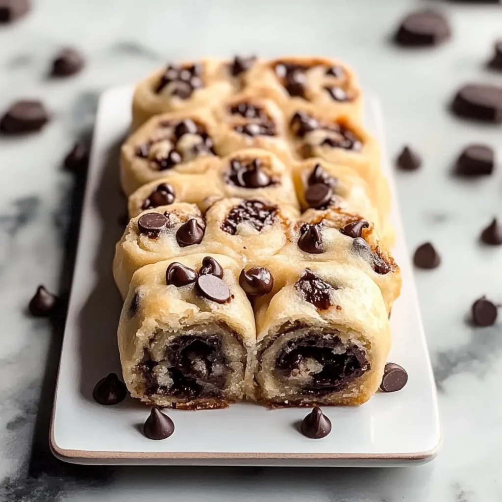 Heavenly Chocolate Chip Cookie Rolls for Your Sweet Indulgence