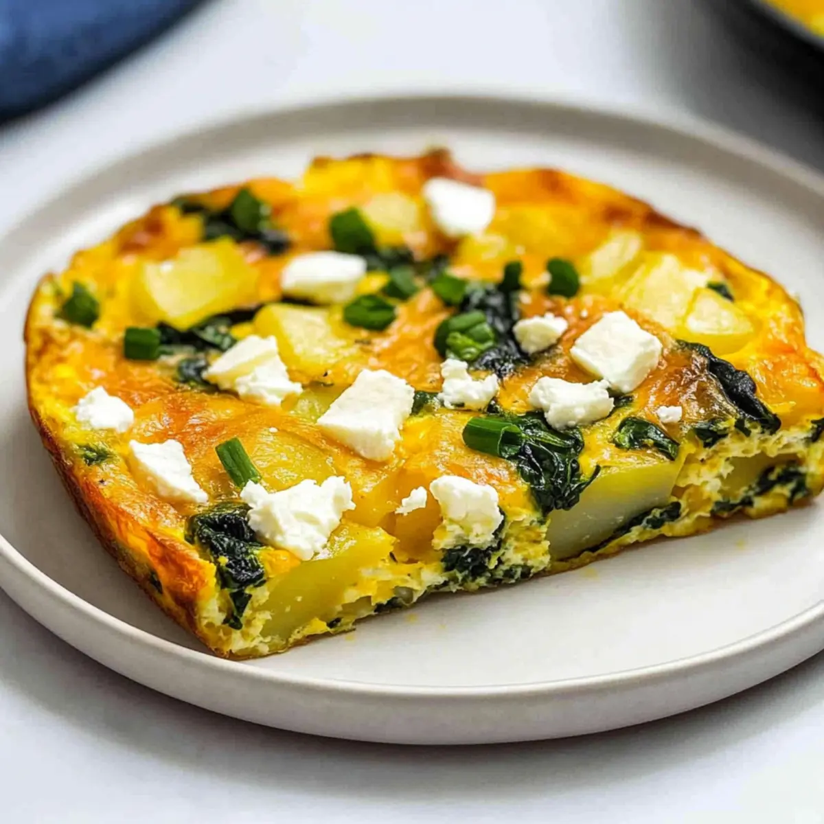 Potato and Spinach Frittata