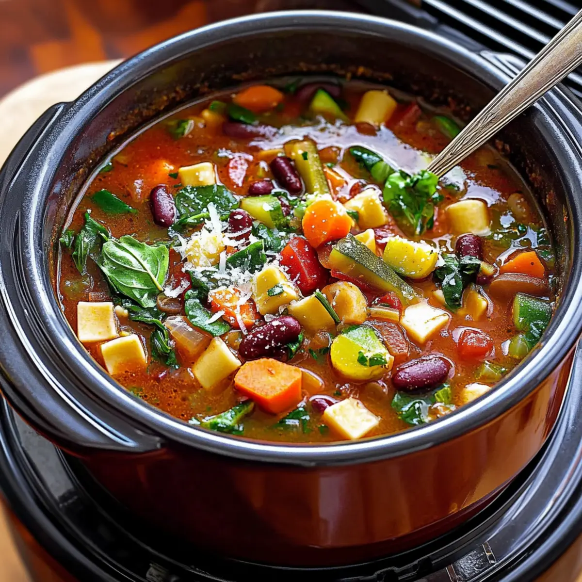 Homemade Minestrone Soup