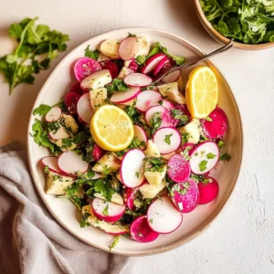 Fresh Radish and Herb Salad