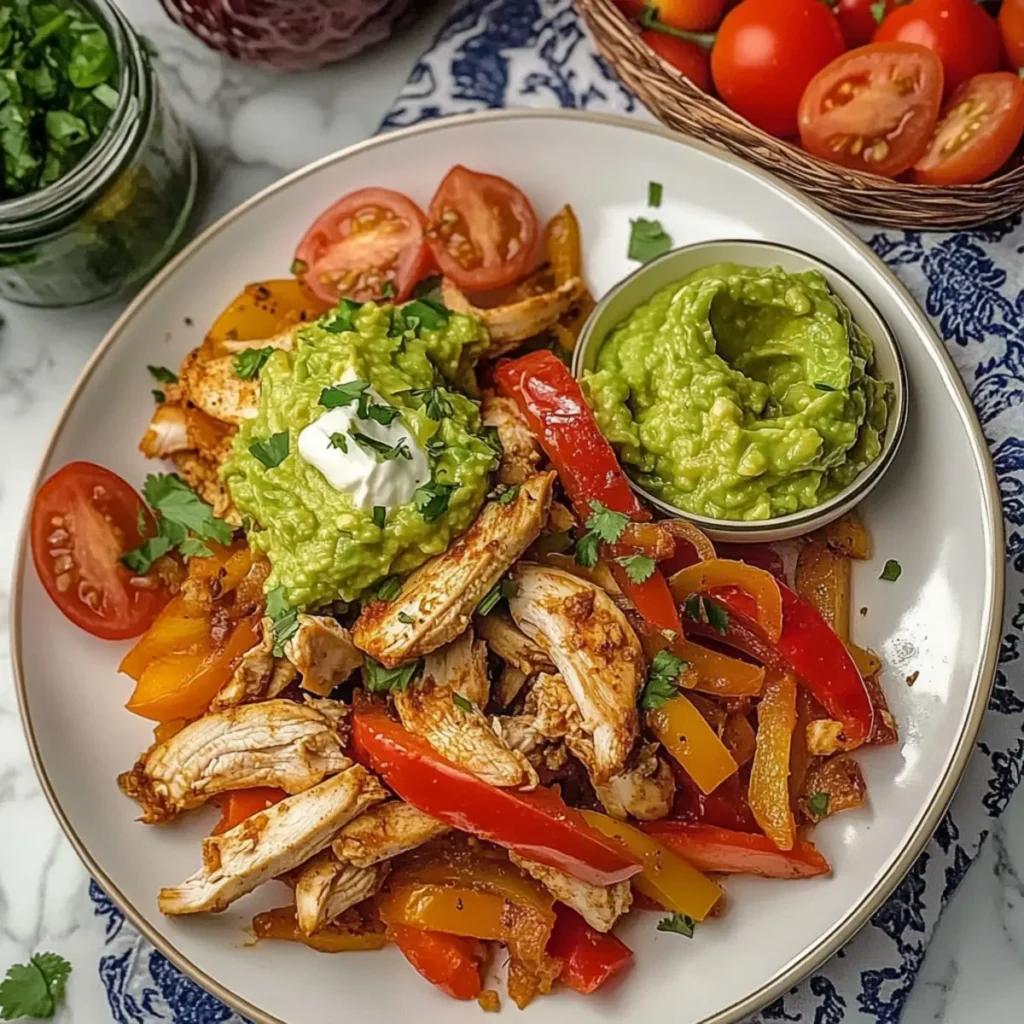 Low Carb Chicken Fajitas Packed with Flavorful Goodness