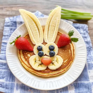 Easter Bunny Pancakes