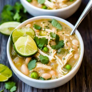 Crockpot White Chicken Chili
