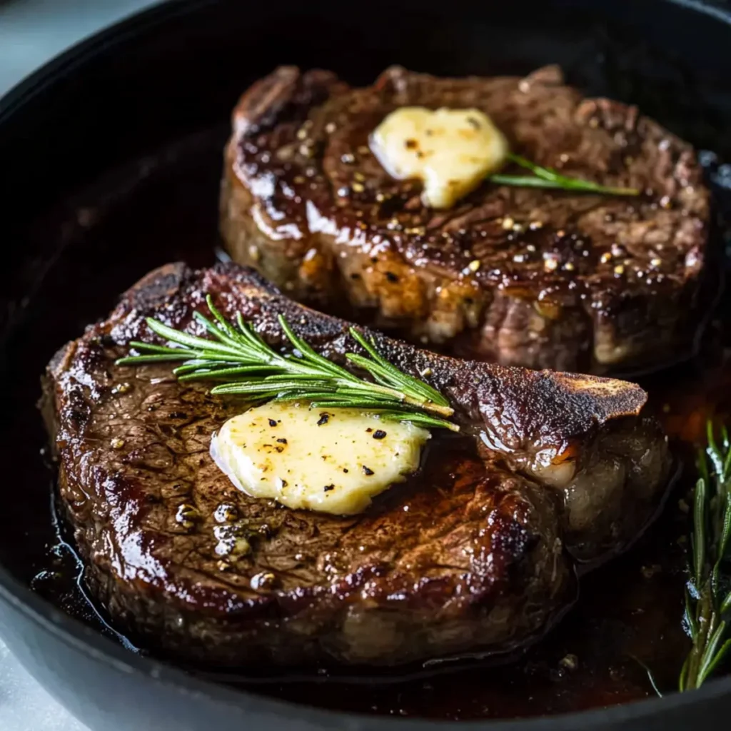 Irresistible Pan Seared Steak with Garlic Butter Bliss