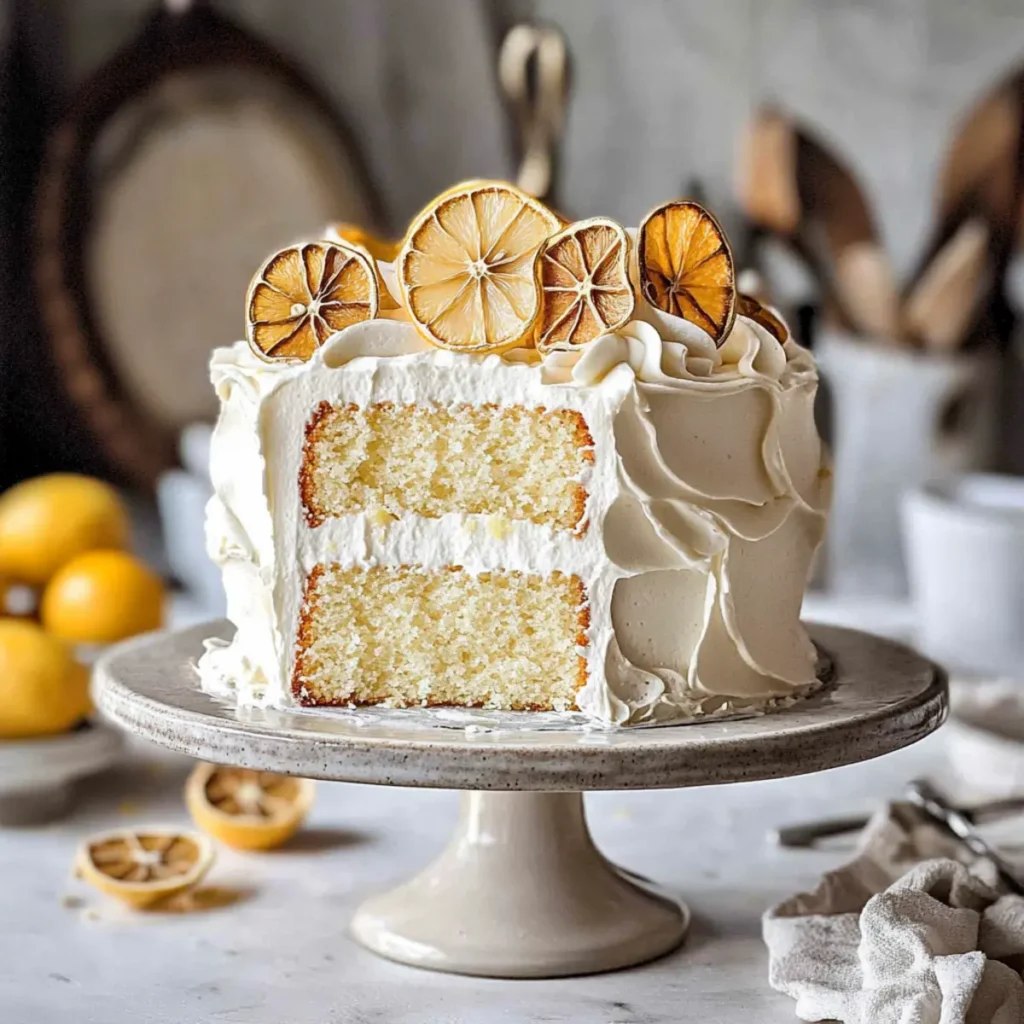 High Altitude Lemon Cake