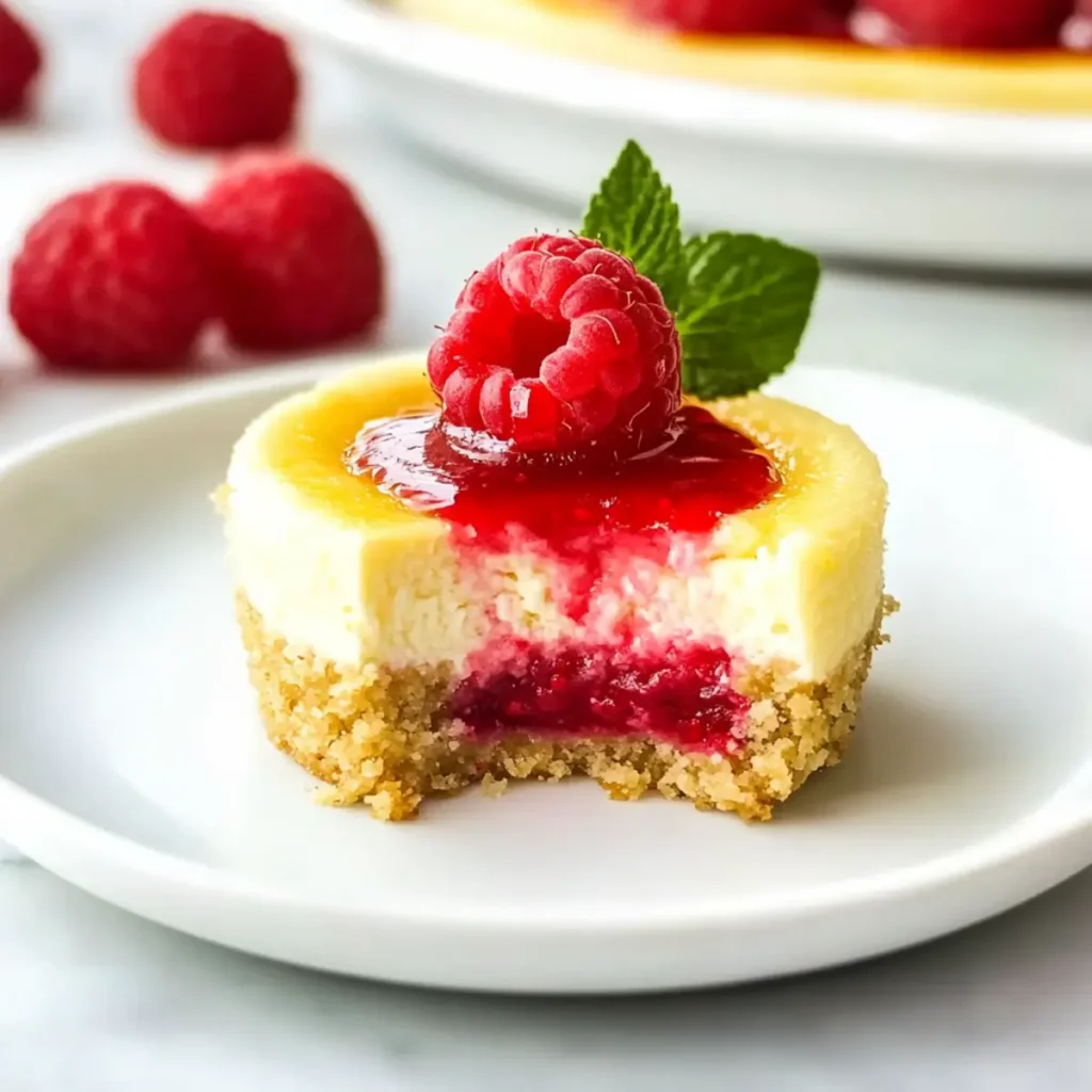 Raspberry Mini Cheesecakes That Wow: Easy, Creamy Delights