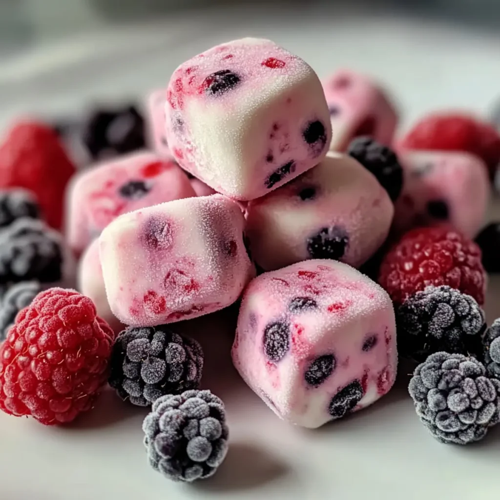 Frozen Yogurt Bites