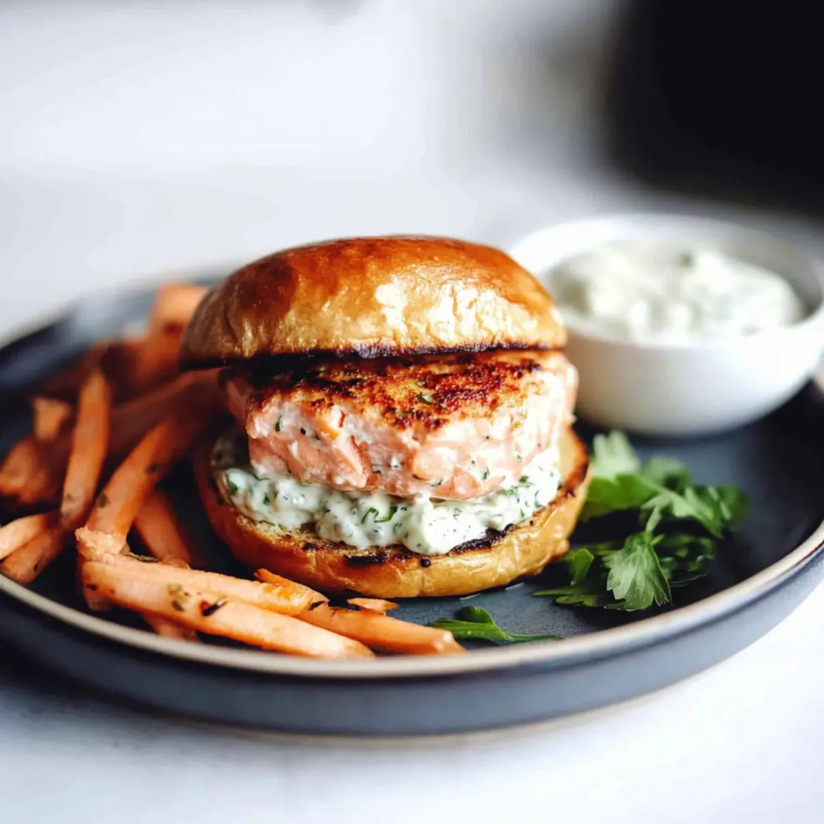 Salmon Burgers [Two Ways]