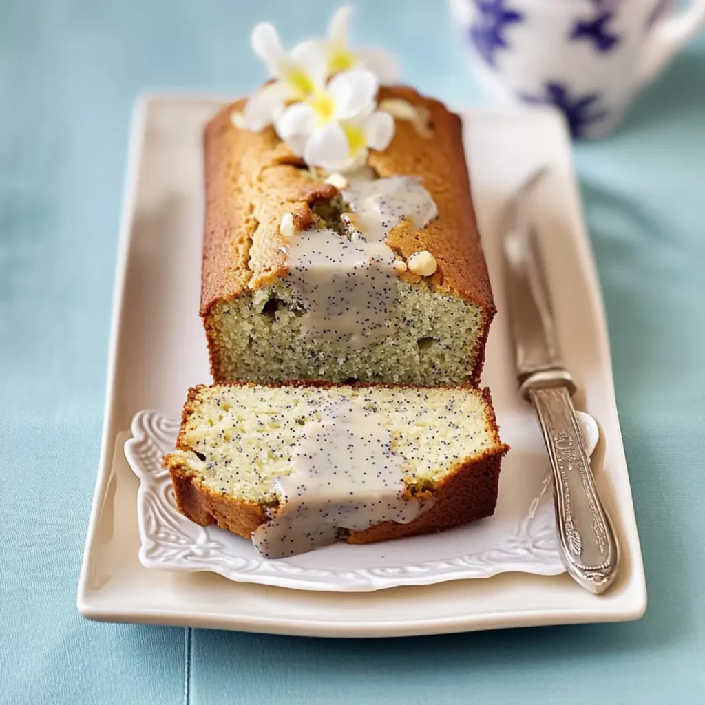 Almond and Poppy Seed Loaf Cake
