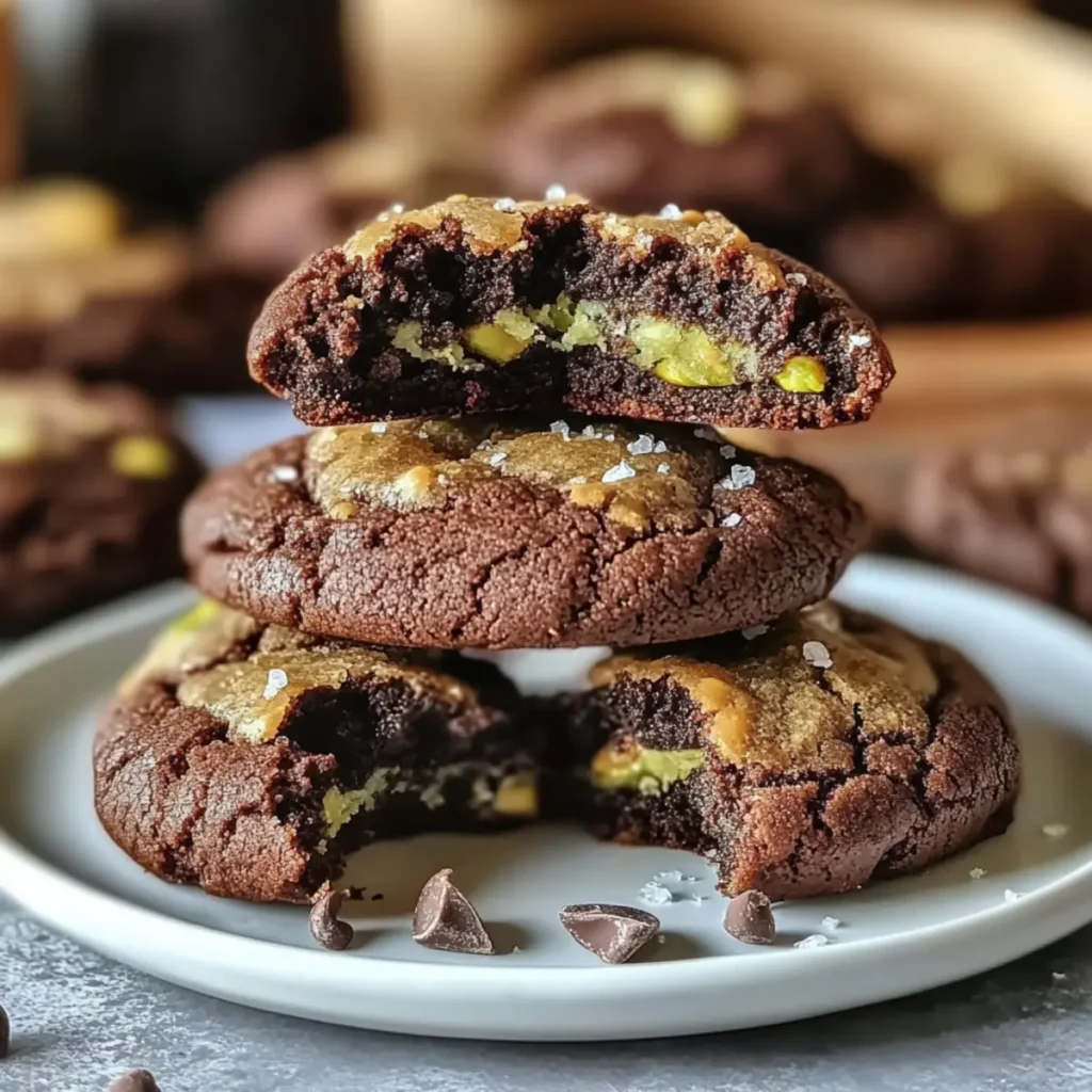 Delicious Dubai Chocolate Cookies with Nutty Pistachio Crunch