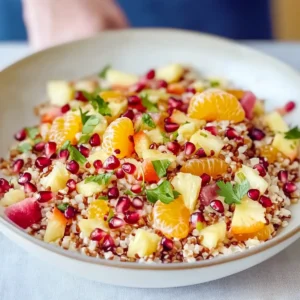 Hearty Breakfast Fruit Salad