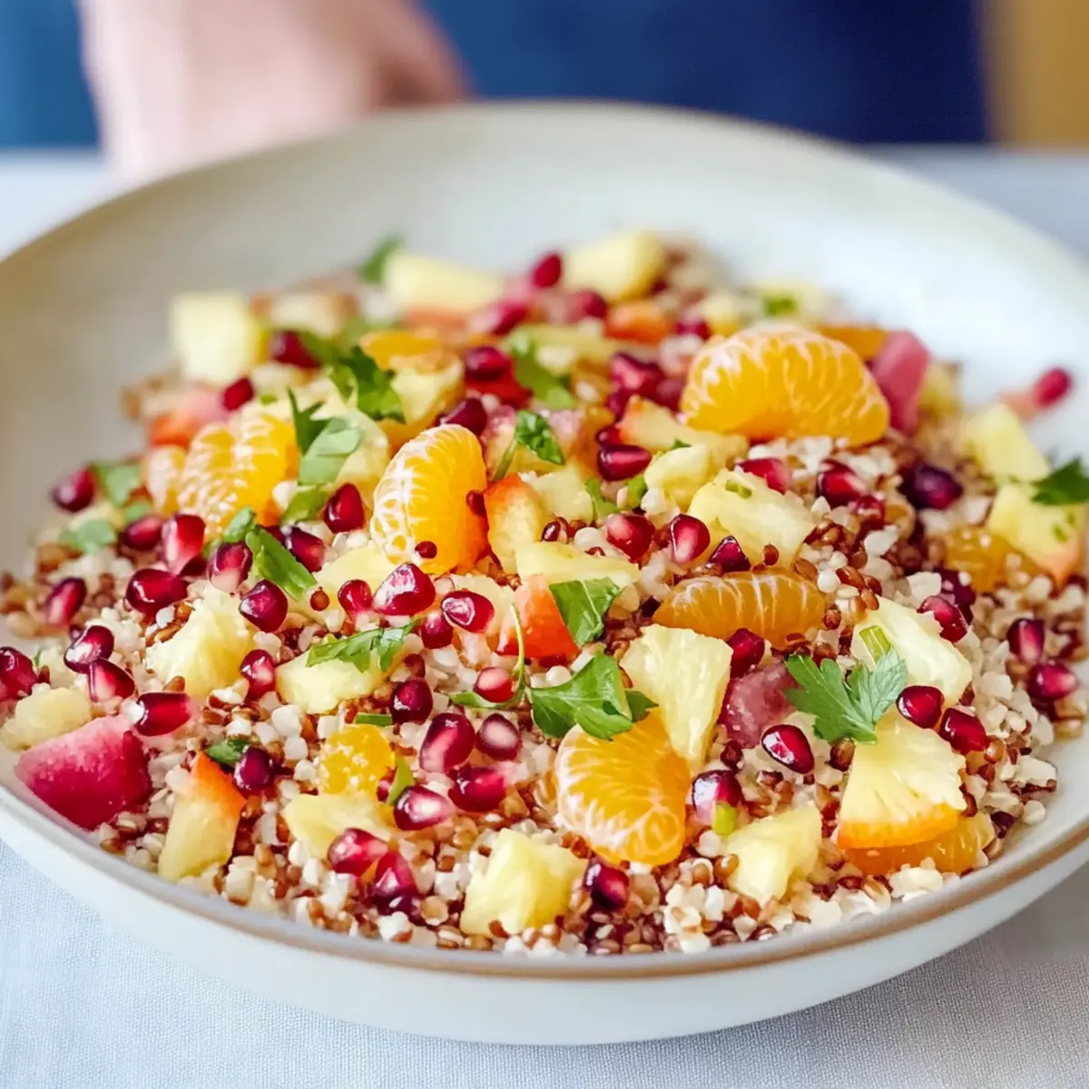 Hearty Breakfast Fruit Salad
