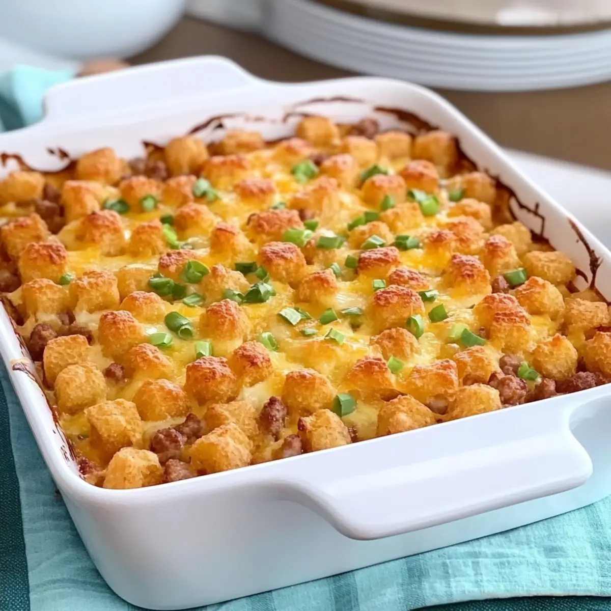 Tater Tot Breakfast Casserole