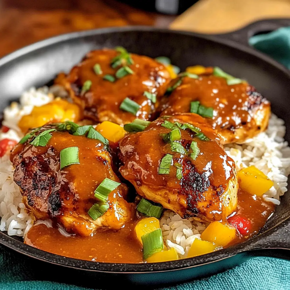 Spicy Sweet Chicken Diablo