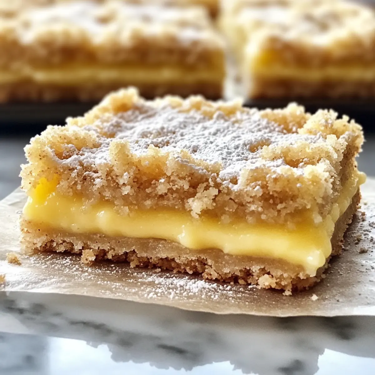 Lemon Crumb Bars