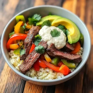 Steak Fajita Bowl Recipe