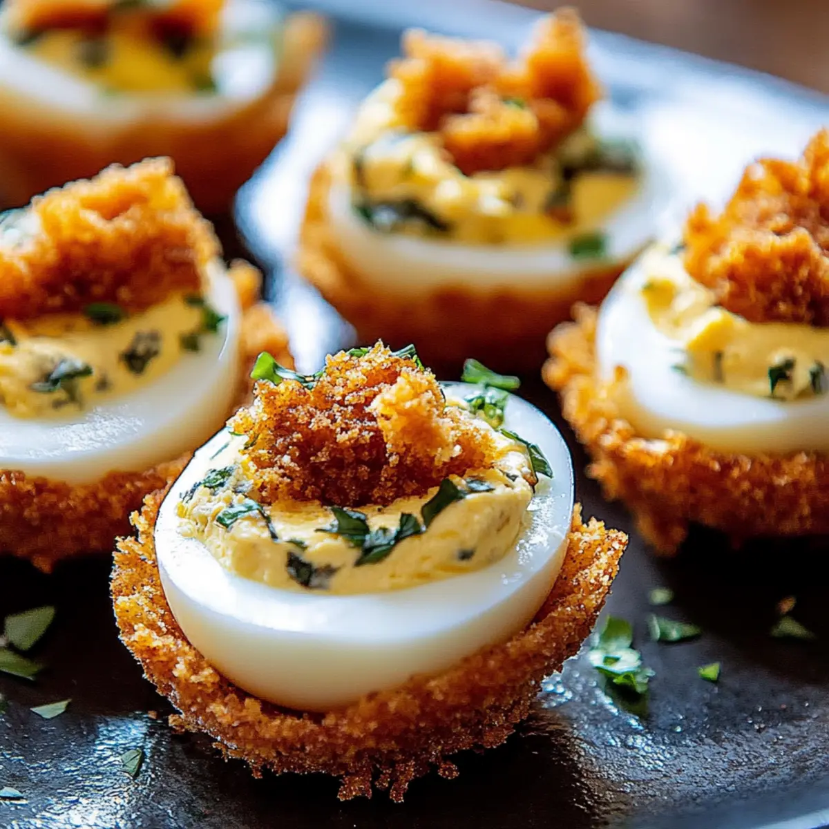 Fried Deviled Eggs Recipe