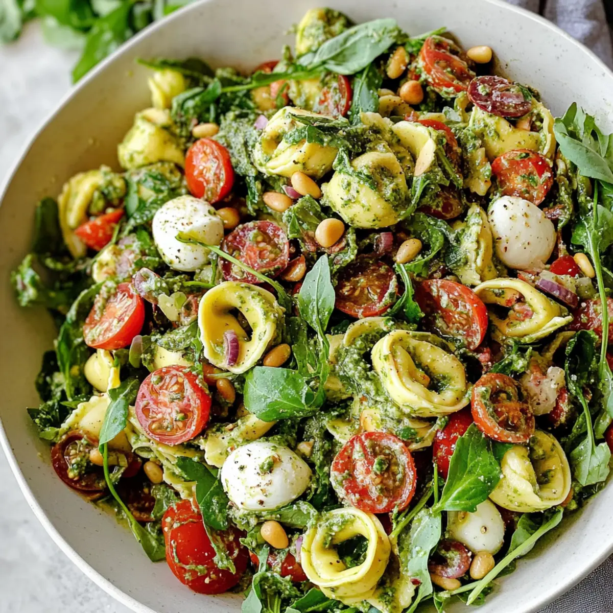 Italian Tortellini Pasta Salad