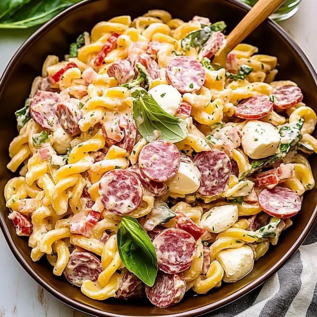 Italian Grinder Pasta Salad