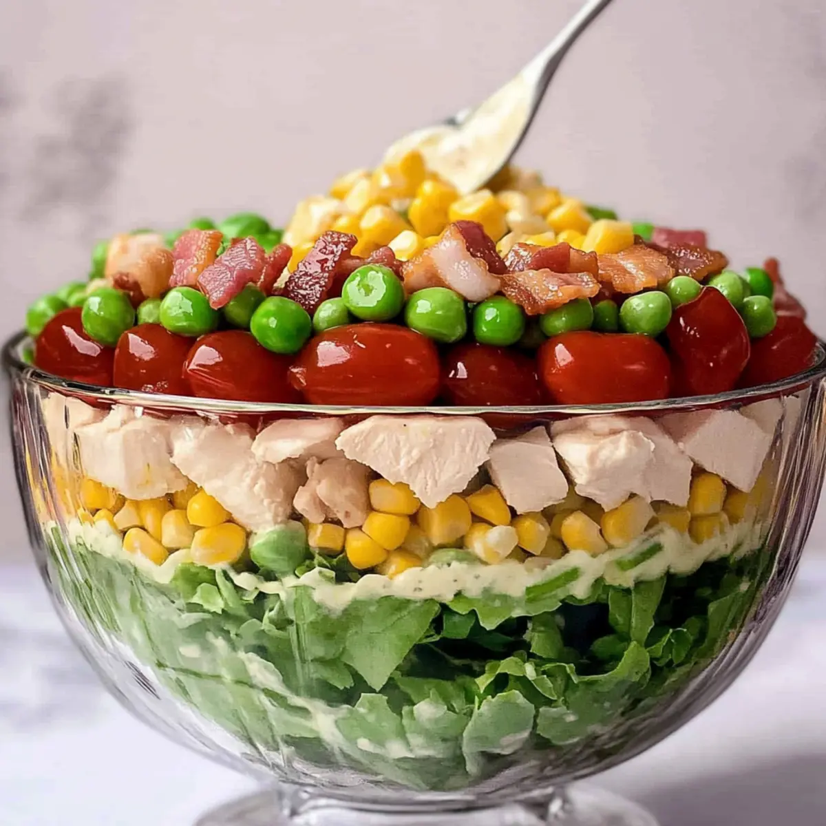 Easy Seven Layer Salad Recipe