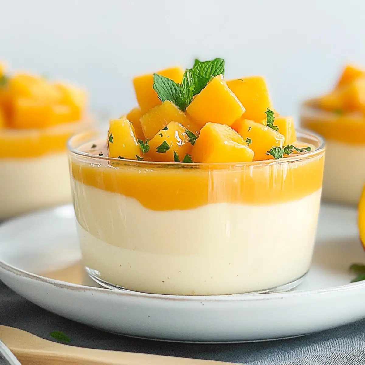 Mango Panna Cotta
