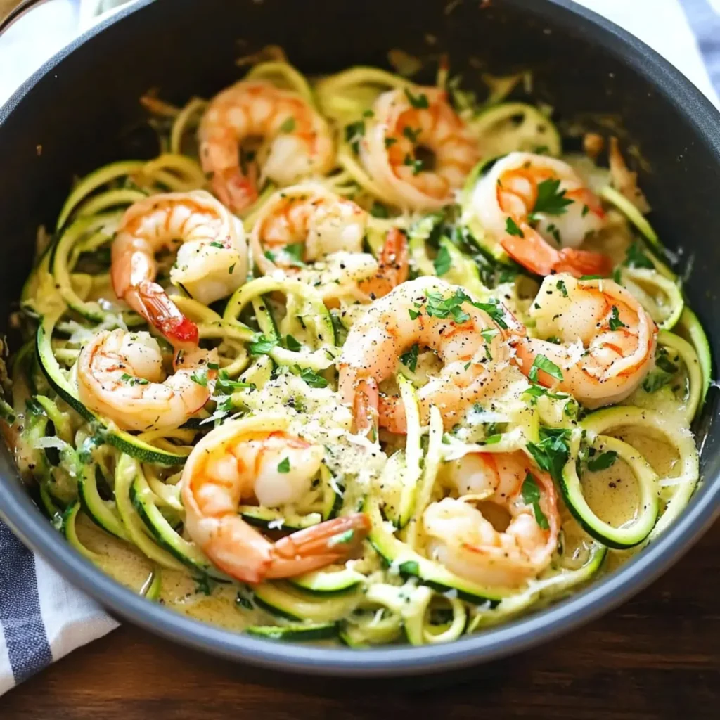 Delicious Zucchini Shrimp Scampi That’s Easy and Guilt-Free