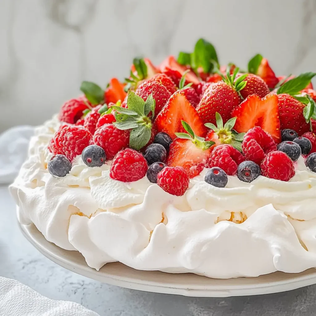 Pavlova Cake