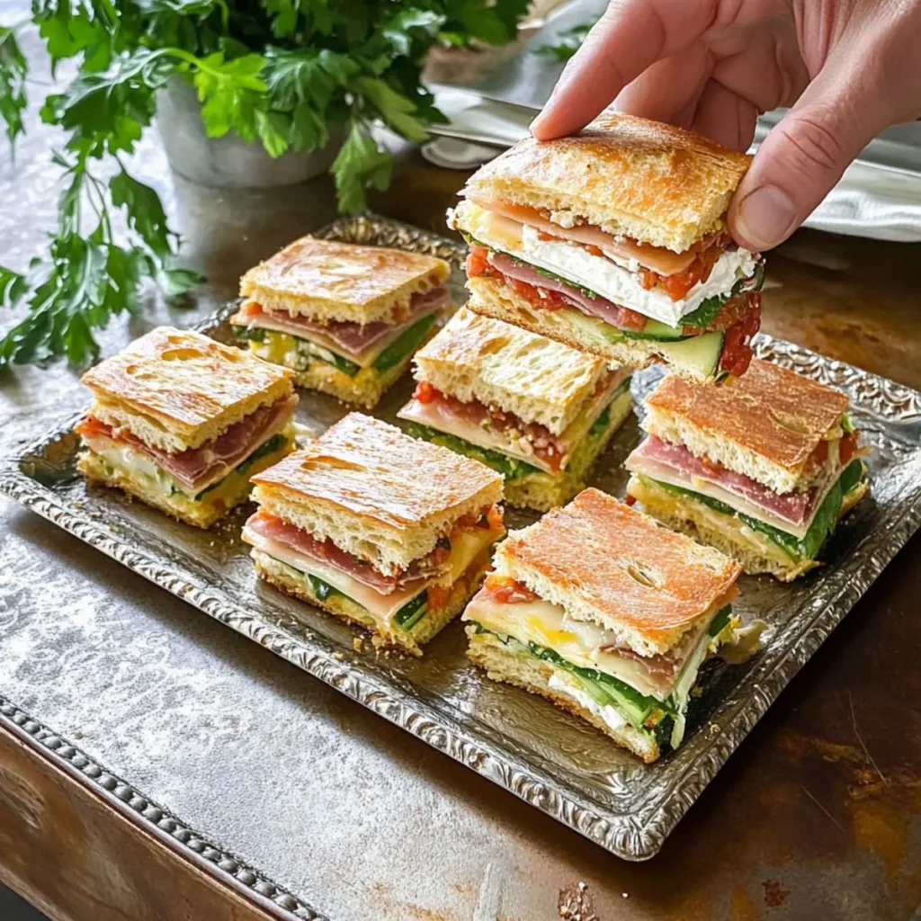 Italian Pressed-Brick Sandwich