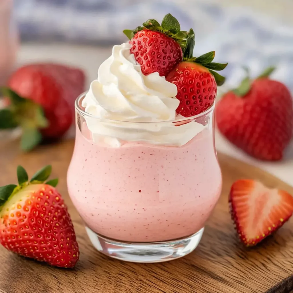 Irresistibly Light Strawberry Mousse for Sweet Summer Bliss