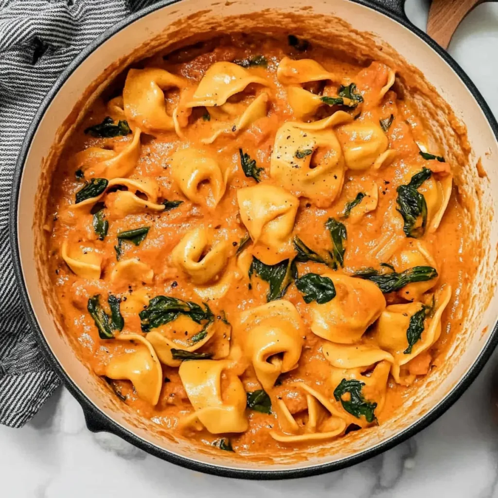 Tortellini in Tomato Sauce