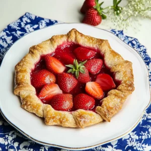 Fresh Strawberry Galettes