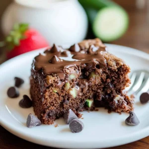 Double Chocolate Zucchini Cake