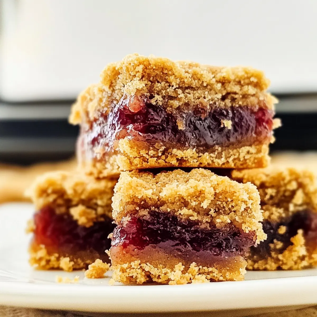 Peanut Butter and Jelly Bars