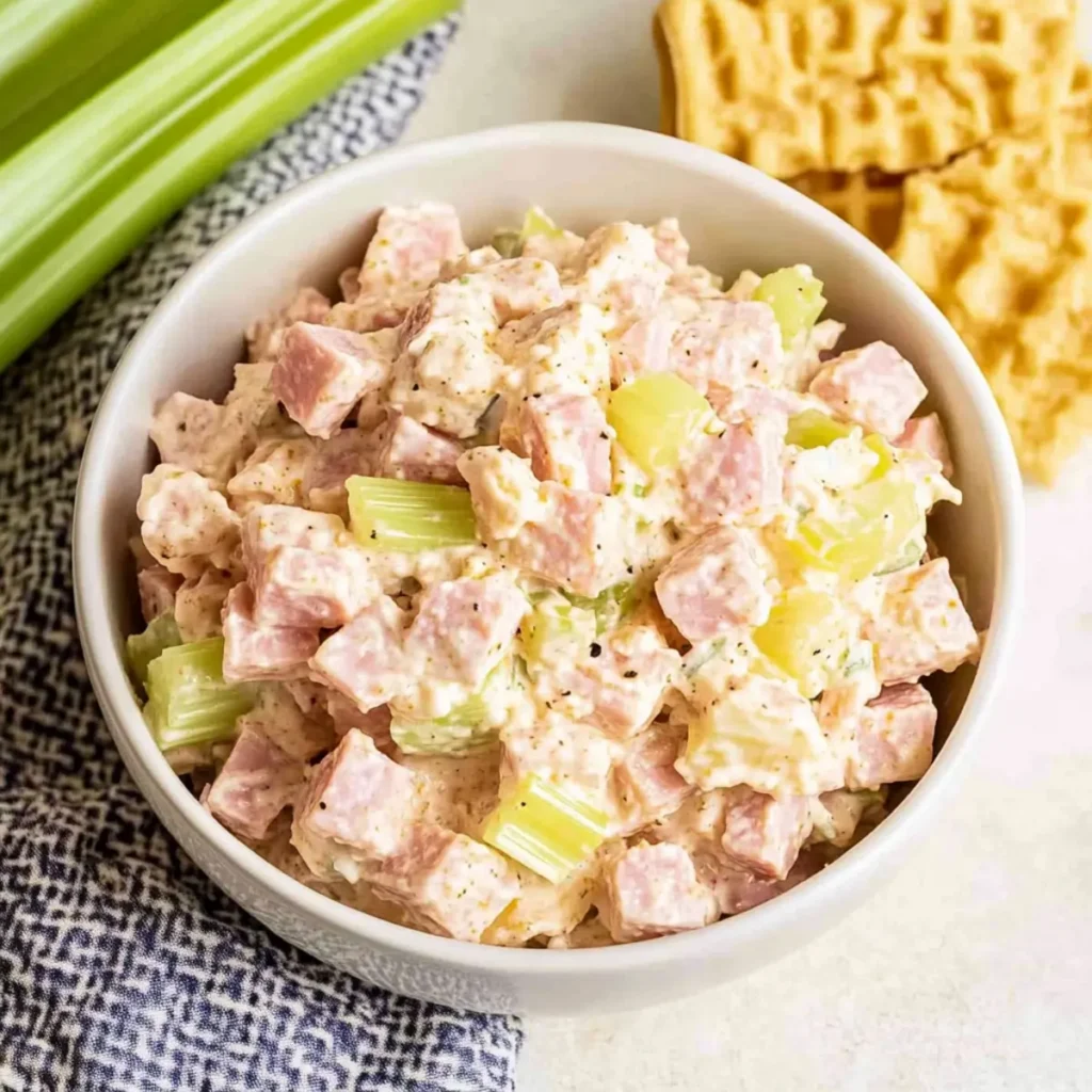 Easy Ham Salad: A Creamy Delight for Leftovers