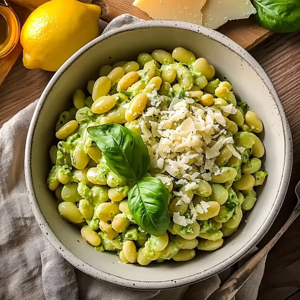 Lemony Lima Bean Summer Salad