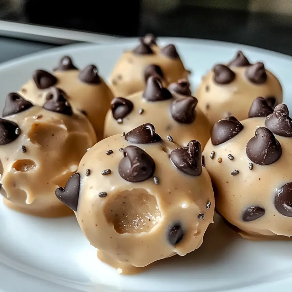 Frozen Greek Yogurt Peanut Butter Bites for Quick Healthy Snacking