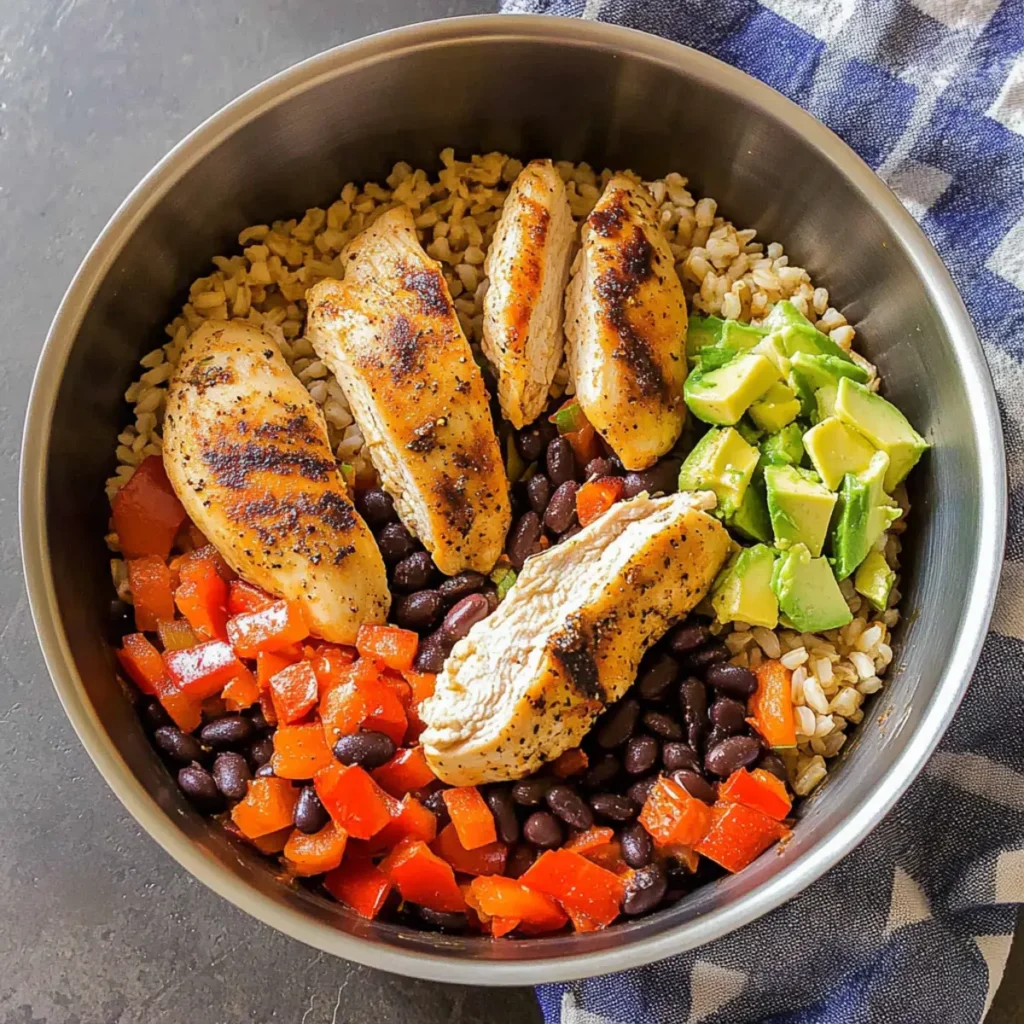 Southwestern Chicken Bowls