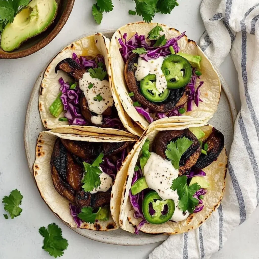 Mouthwatering Portobello Mushroom Tacos You’ll Love