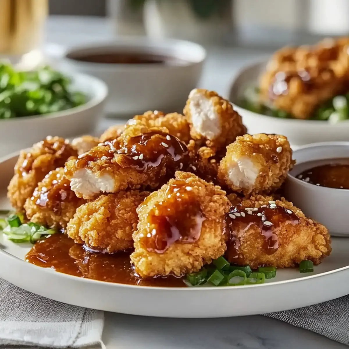 Crispy Bang Bang Chicken